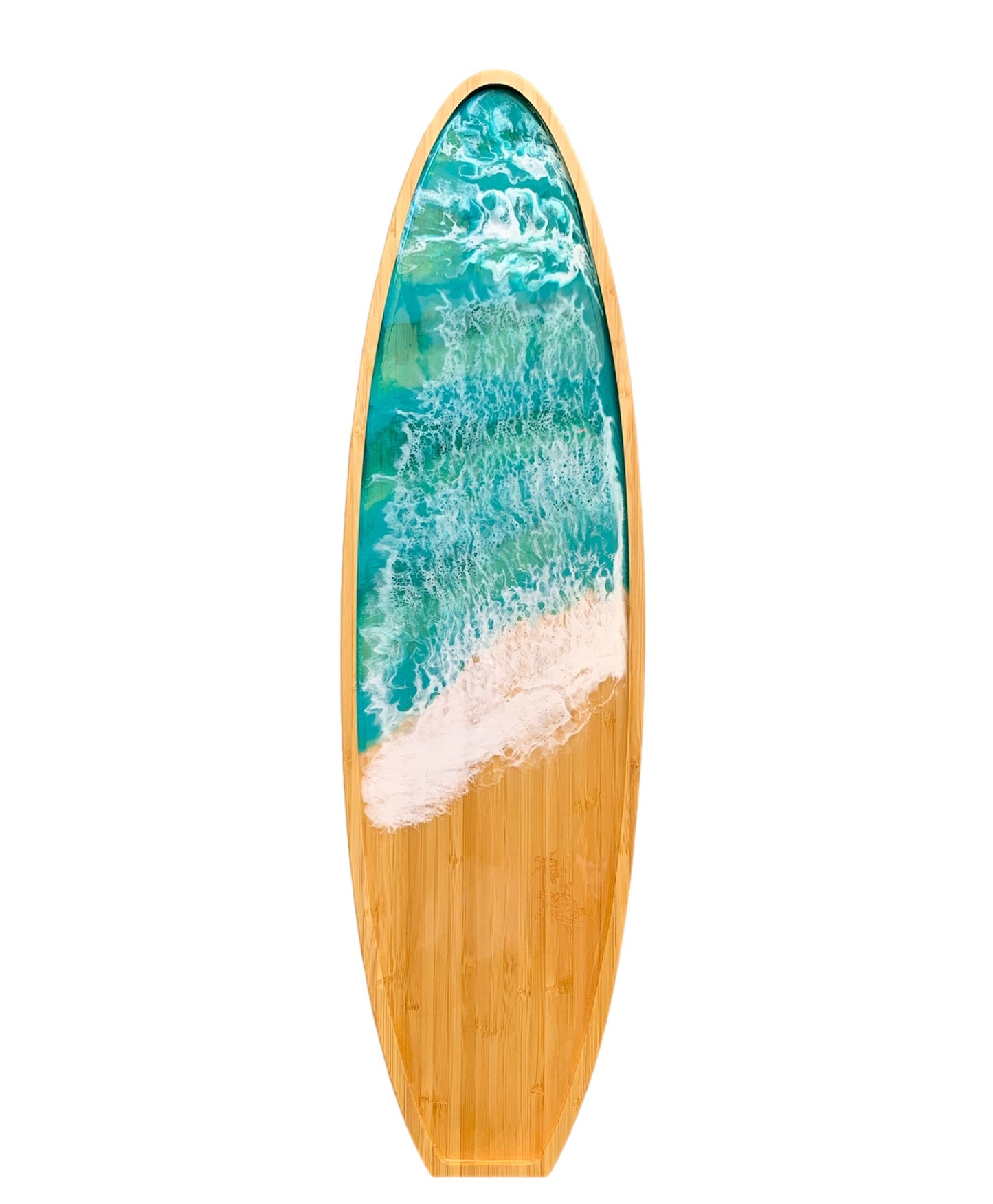 Surfboard platter