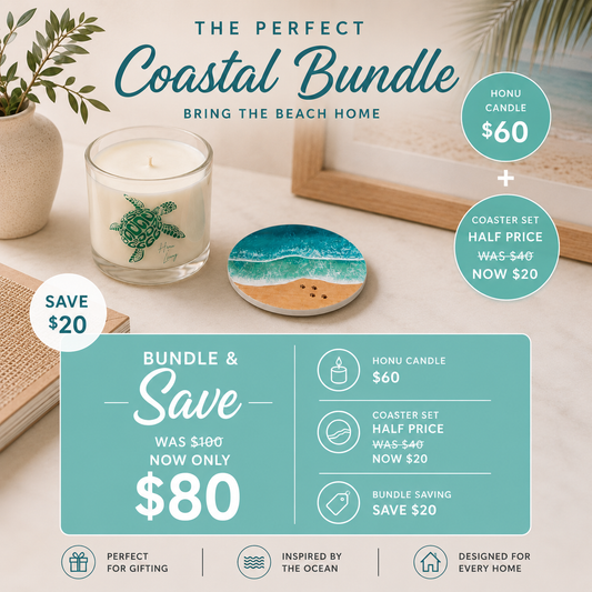 Candle & Coaster Bundle